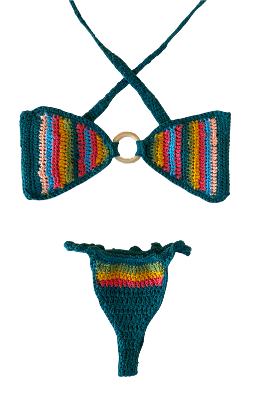 Bandeau Swimsuit Set
