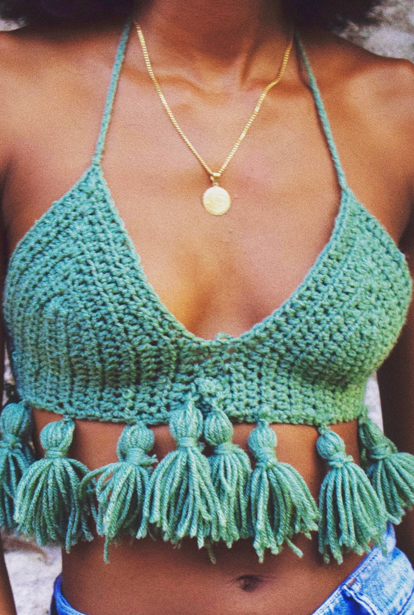 Kalla Tassel Top