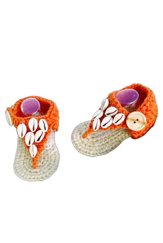 Baby Cowrie Shell Sandals