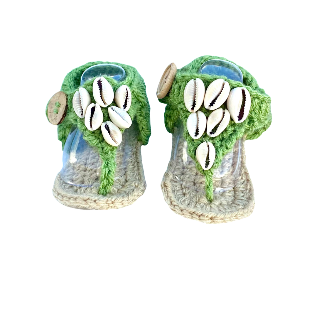 Baby Cowrie Shell Sandals